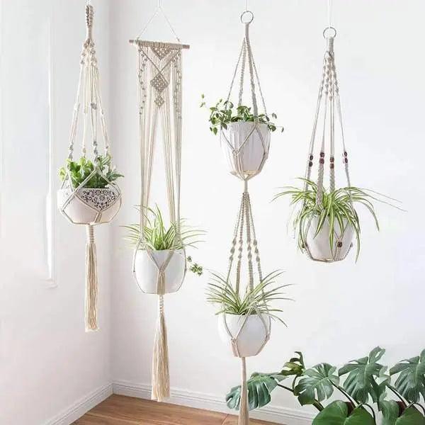 thick macrame plant hanger Macrame