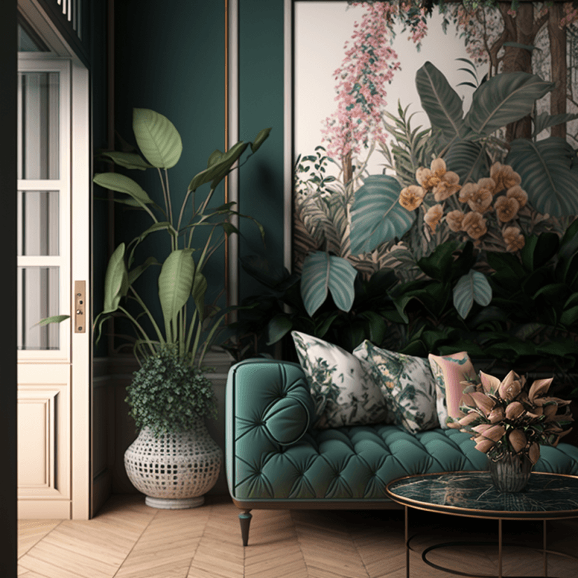 Botanical Inspired Interior Design