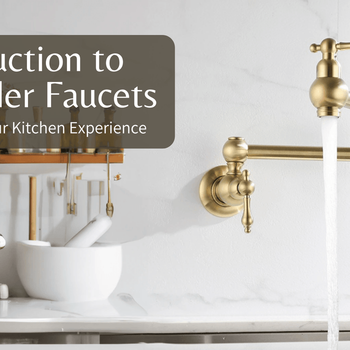 Introduction to Pot Filler Faucets Transform Your Kitchen Experience