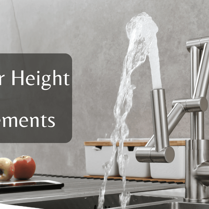 Sailea - Pot Filler Faucet Brass Kitchen Faucet