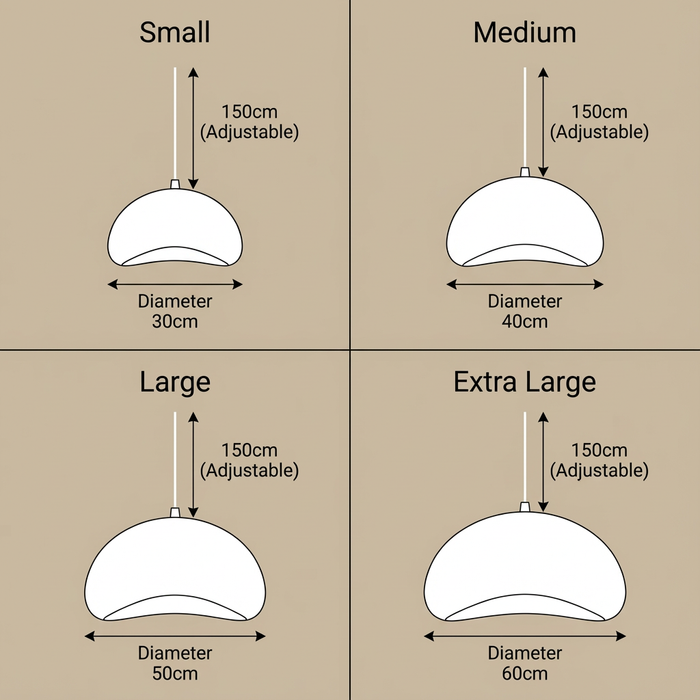 Stellan - Minimalist Hanging Pendant Light Fixture BO-HA