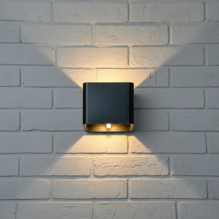 Karl - Modern Battery Operated Wall Sconces BO-HA Black