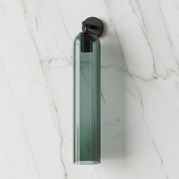 Livianna - Glass Wall-Mounted Lamp BO-HA Green Black