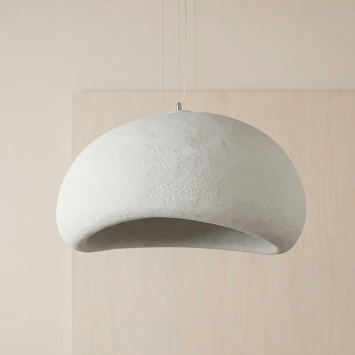 Stellan - Minimalist Hanging Pendant Light Fixture BO-HA B White Small