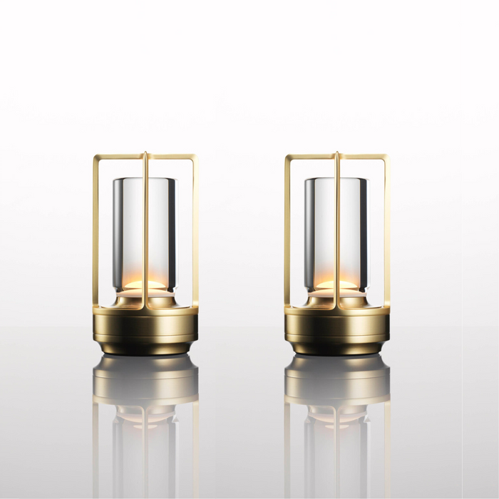 Arkyn - Nordic Rechargeable Table Lamp  BO-HA Gold Pair 
