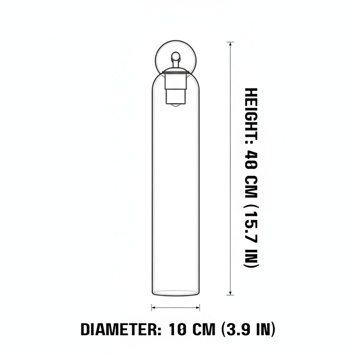 Livianna - Glass Wall-Mounted Lamp BO-HA