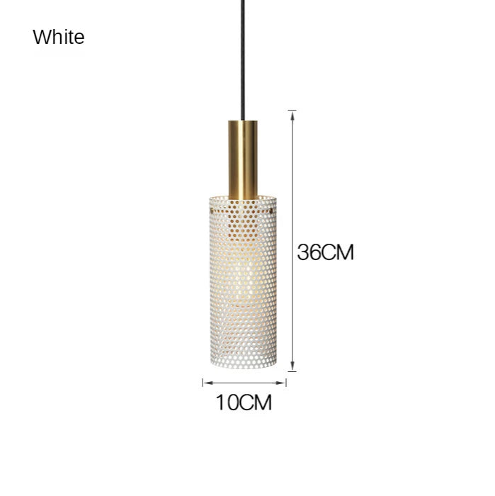 Vera - Modern Pendant Light  BO-HA White-D10xH36CM  