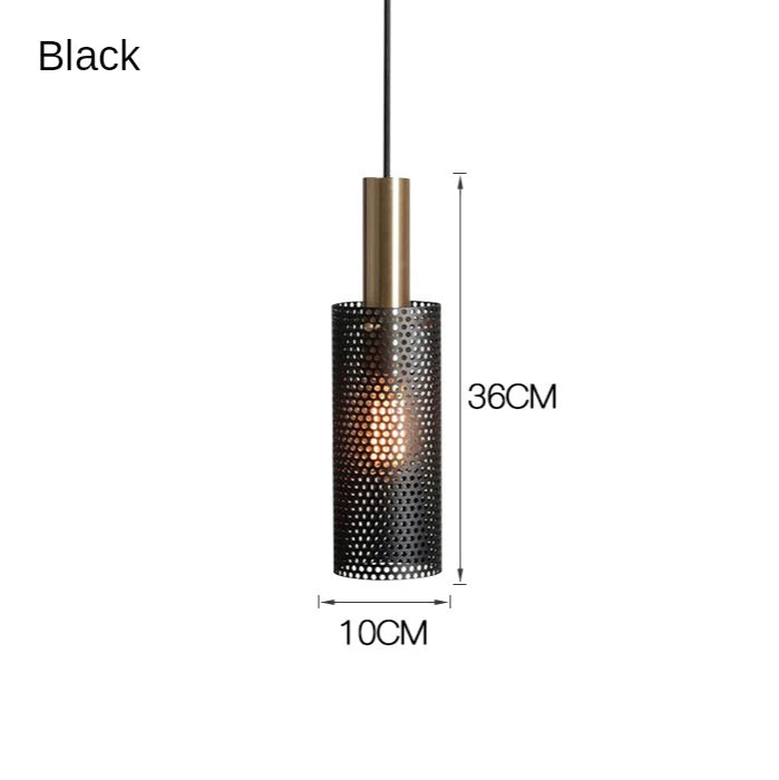 Vera - Modern Pendant Light  BO-HA Black-D10xH36CM  