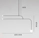 Torborg Minimalist Bedroom Bedside Led Chandelier Light  BO-HA G Cold White 