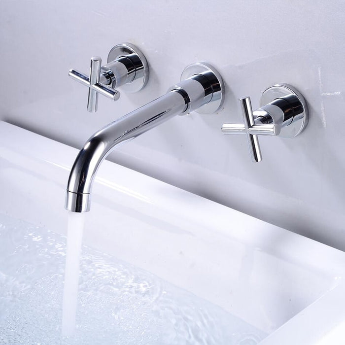 Karitas - Two Handle Bathroom Faucet  BO-HA Chrome  