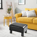 Viljar - Leather Chair Ottoman Small Stool Footrest Bar Stool  BO-HA   