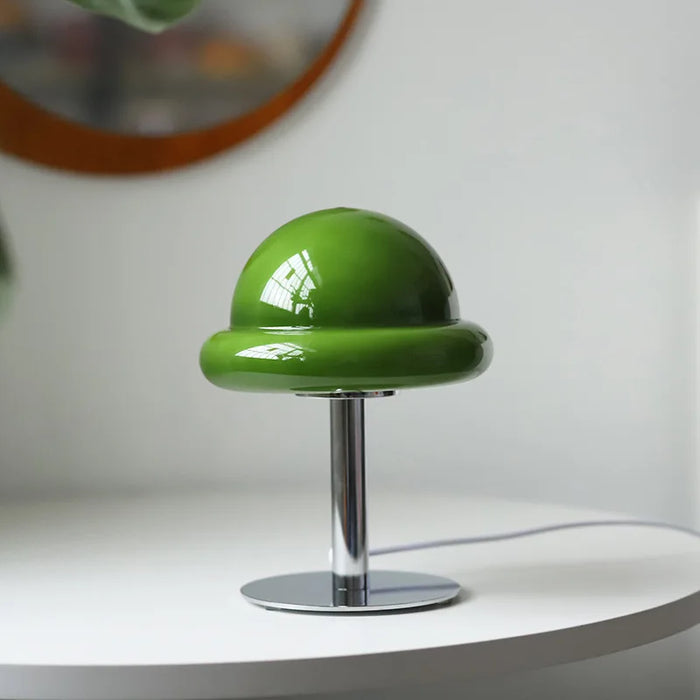 Teodor - Mushroom Table Lamp Mid century Modern Desk Lamp Bauhaus Furniture  BO-HA Green  