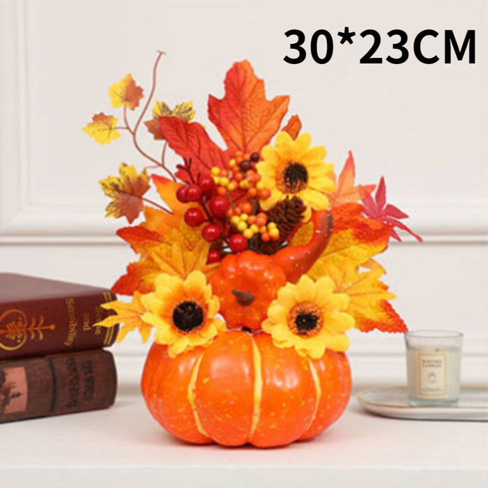 Hakon - Artificial Pumpkin Sunflower Ornament Fall Decor Sale Bedroom Decor Fall Home Decor Fall Decor 2023  BO-HA Q1  