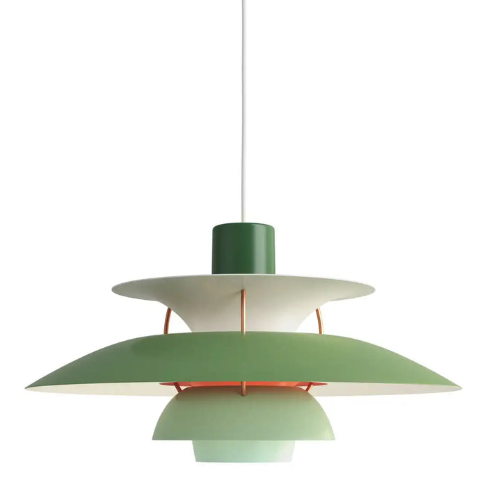 Erna - Colorful Hanging Lamp Bauhaus Furniture  BO-HA Hues of green 30 cm Diameter 