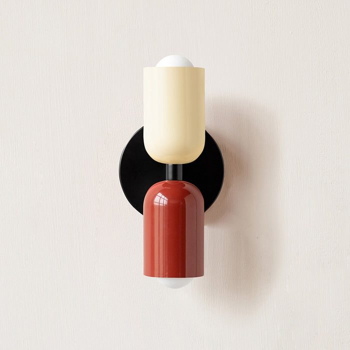 Afli - Colorful Modern Wall Sconce Wall Lights Living Room Bedroom Wall Lights  BO-HA Beige Red  
