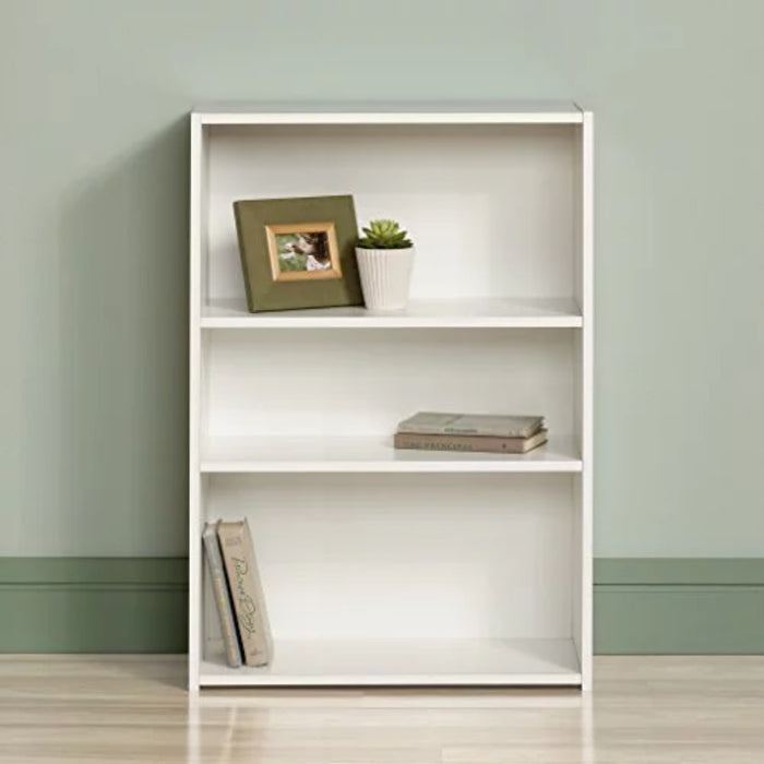 Linde - Wood Shelves Living Room Shelves Display Shelves 3 Shelf Bookcase  BO-HA   
