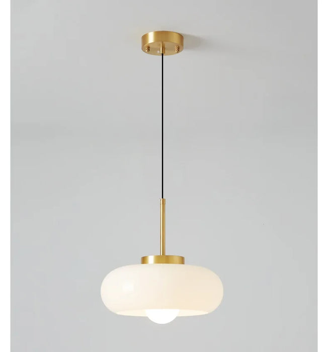 Jonna - Copper Pendant Light Fixtures Bauhaus Lighting  BO-HA White  