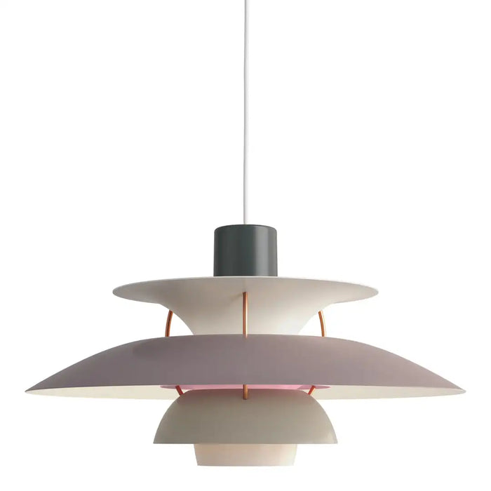 Erna - Colorful Hanging Lamp Bauhaus Furniture  BO-HA Hues of gray 30 cm Diameter 