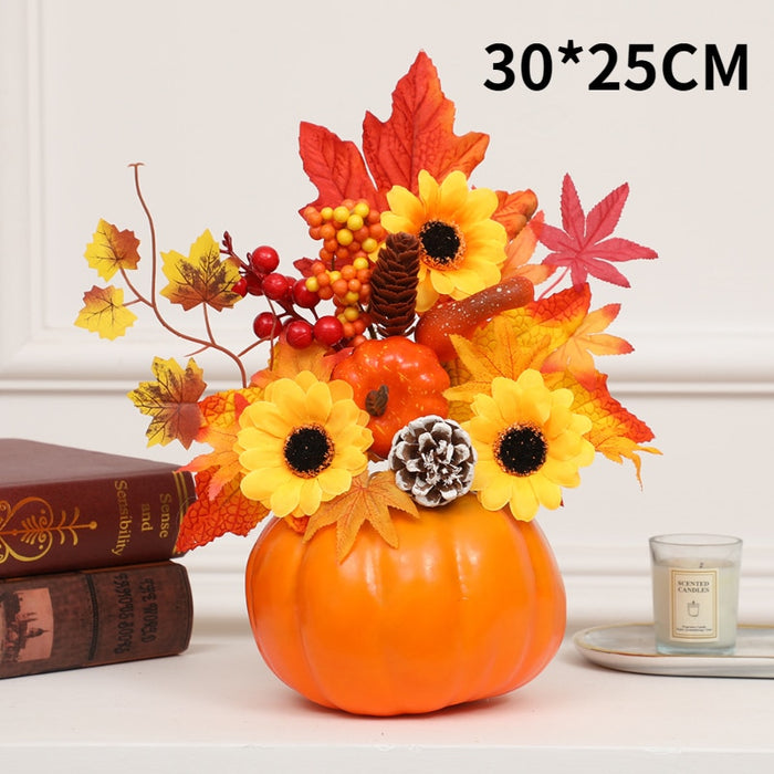 Hakon - Artificial Pumpkin Sunflower Ornament Fall Decor Sale Bedroom Decor Fall Home Decor Fall Decor 2023  BO-HA Q3  
