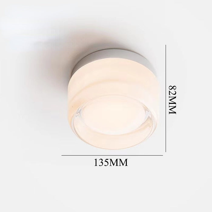 Ahni - Flushmount Modern Led Lights For Wall Light Decor Led Wall Lighting  BO-HA B White  