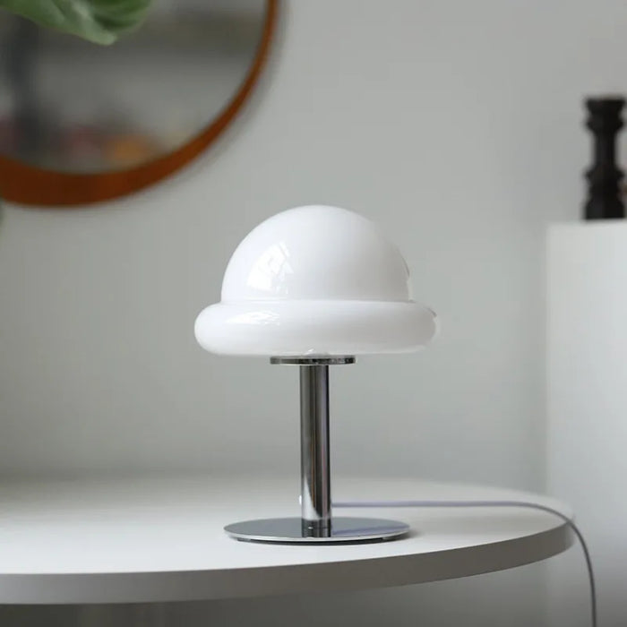 Teodor - Mushroom Table Lamp Mid century Modern Desk Lamp Bauhaus Furniture  BO-HA White  