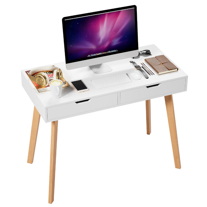 Bjarne -  Writing Computer Desk Simple Study Table Makeup Vanity Table  BO-HA   