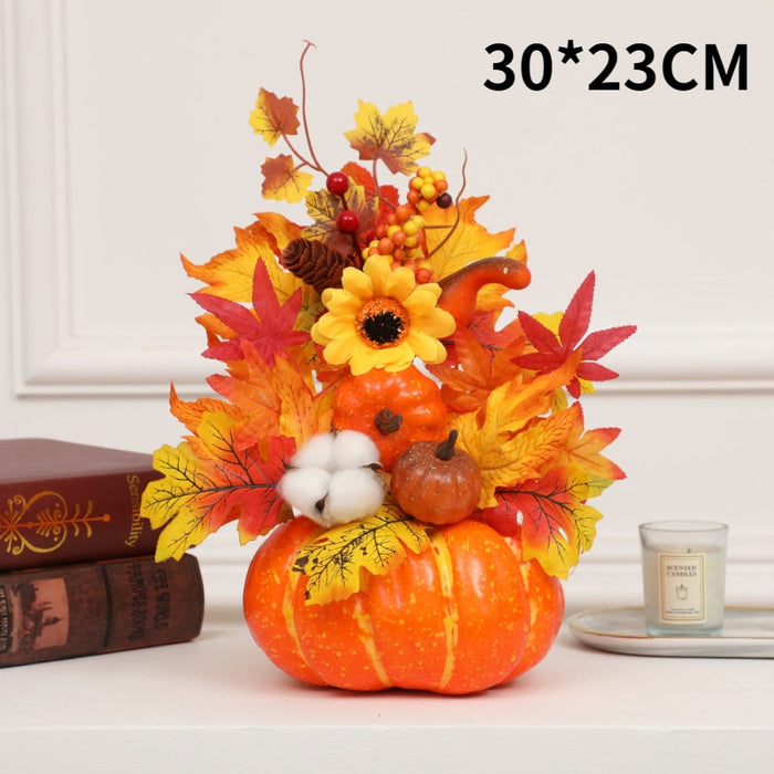 Hakon - Artificial Pumpkin Sunflower Ornament Fall Decor Sale Bedroom Decor Fall Home Decor Fall Decor 2023  BO-HA Q2  