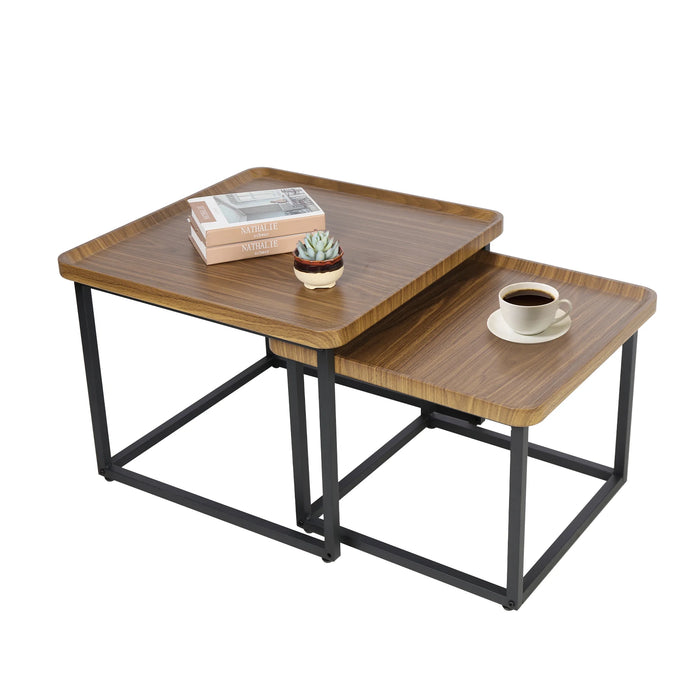 Edda - Square Coffee Table Set  BO-HA   