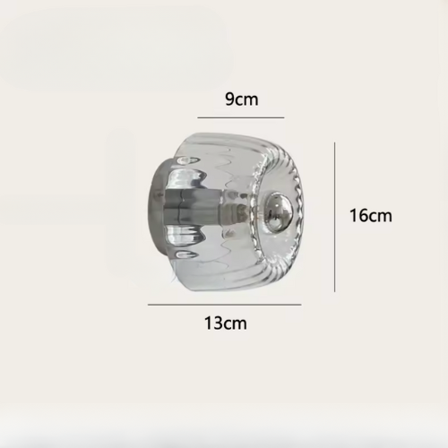 Majlis – Glass Sunburst Wall Light Bauhaus Furniture BO-HA