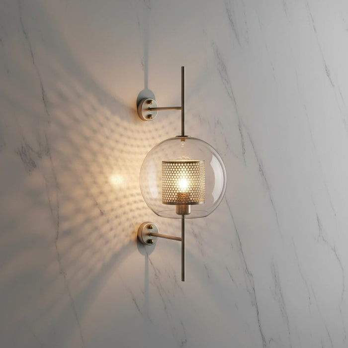 Alegria - Modern Glass Wall Lamp BO-HA Ball Gold