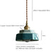 Sonja – Hand-Painted Ceramic Pendant Light BO-HA