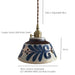Ronja – Hand-Painted Ceramic Pendant Light BO-HA