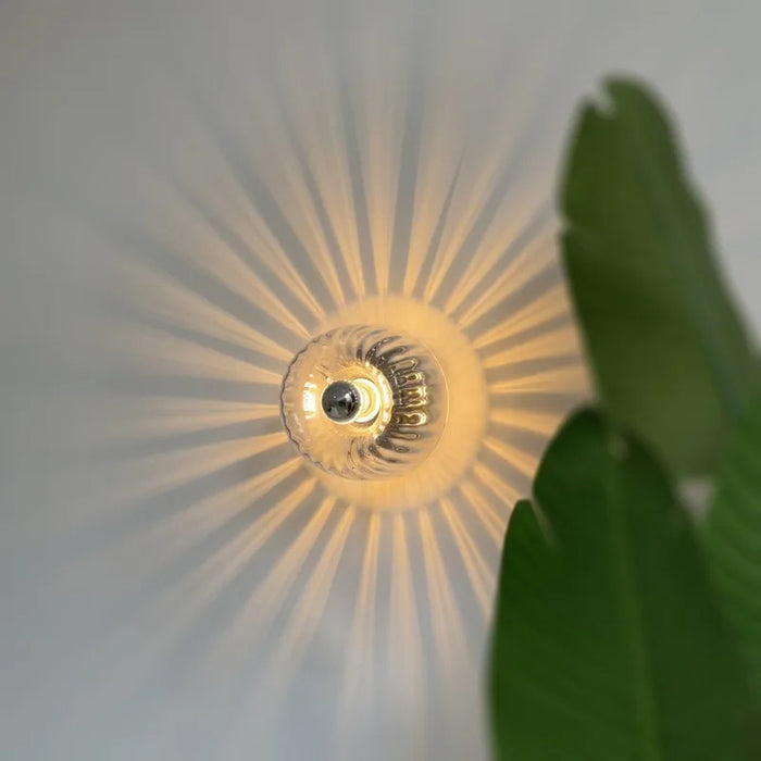 Majlis – Glass Sunburst Wall Light Bauhaus Furniture BO-HA