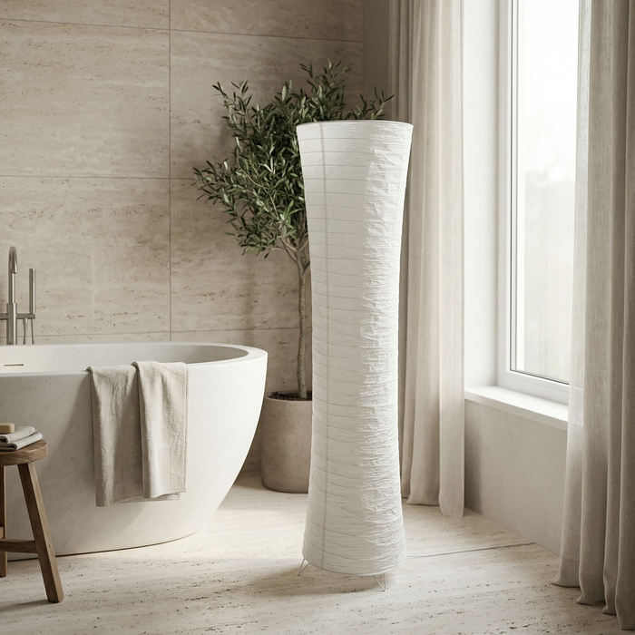 Ailo – Wabi-Sabi Rice Paper LED Floor Lamp BO-HA