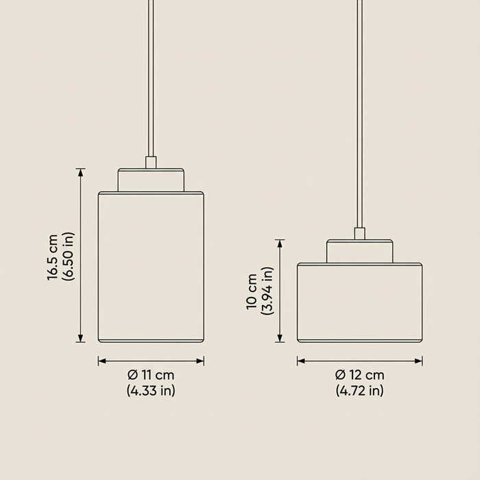 Vidar - Modern Stone Pendant Light Fixture BO-HA