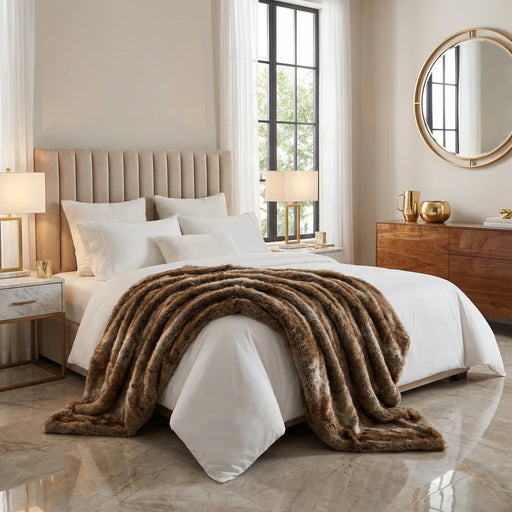 Bjarne - Luxury Faux Fur Blanket BO-HA