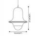 Sten – Contemporary Bauhaus Metal Pendant Light BO-HA