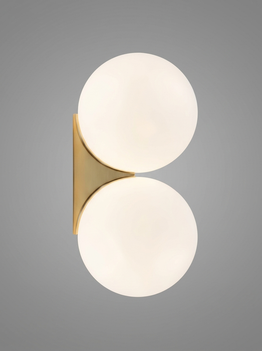 Solja – Modern Glass Orb LED Bedside Wall Sconce