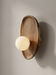 Bjork – Nordic Wood & Glass Wall Sconce BO-HA