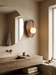 Bjork – Nordic Wood & Glass Wall Sconce BO-HA