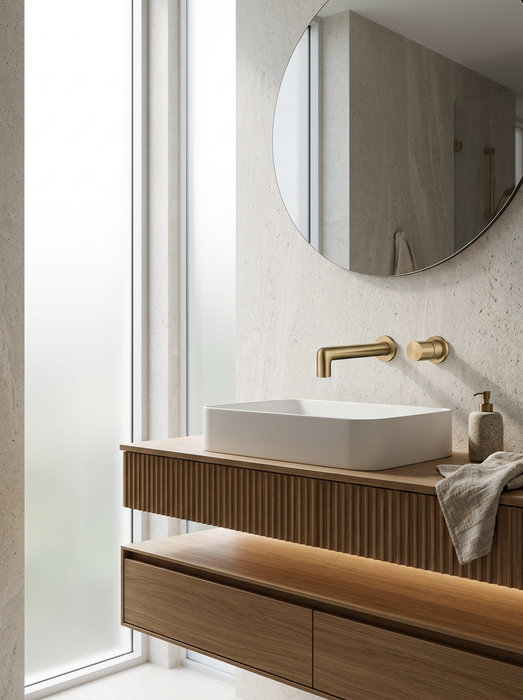 Idun – Nordic Wall-Mounted Single-Handle Bathroom Faucet BO-HA