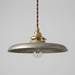 Borghild – Brass Wabi-Sabi Bowl Pendant Light BO-HA Aged Zinc