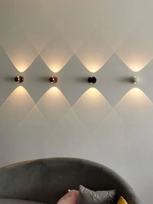 Jorid - Modern Brass LED Wall Lamp Foyer  BO-HA   