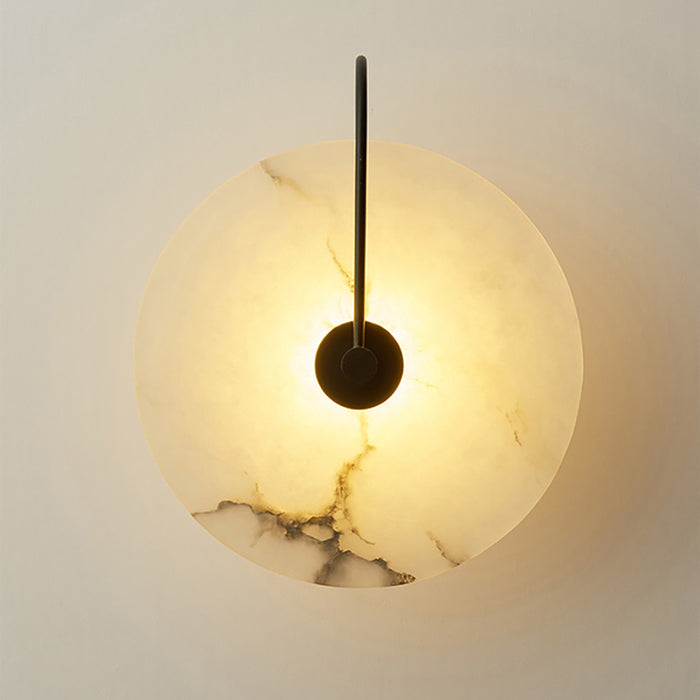 Mildri - Modern Marble Lamp Wall LED Lights  BO-HA Black Medium (16 cm / 6.2″) 