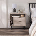 Eadric - Modern Nightstand with Drawers and Shelves Birch  BO-HA   