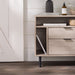 Eadric - Modern Nightstand with Drawers and Shelves Birch  BO-HA   