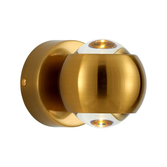 Jorid - Modern Brass LED Wall Lamp Foyer  BO-HA   