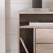 Eadric - Modern Nightstand with Drawers and Shelves Birch  BO-HA   