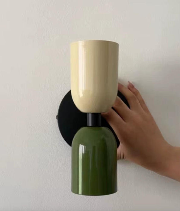 Afli - Colorful Modern Wall Sconce — customer photo by Karen S.