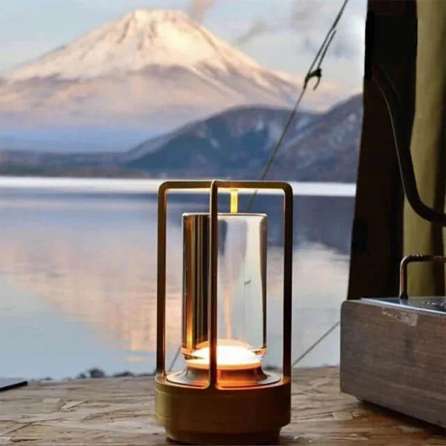 Arkyn - Nordic Rechargeable Table Lamp — customer photo by Clara B.